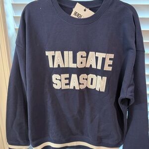 Beach Riot Navy Blue Sweatshirt